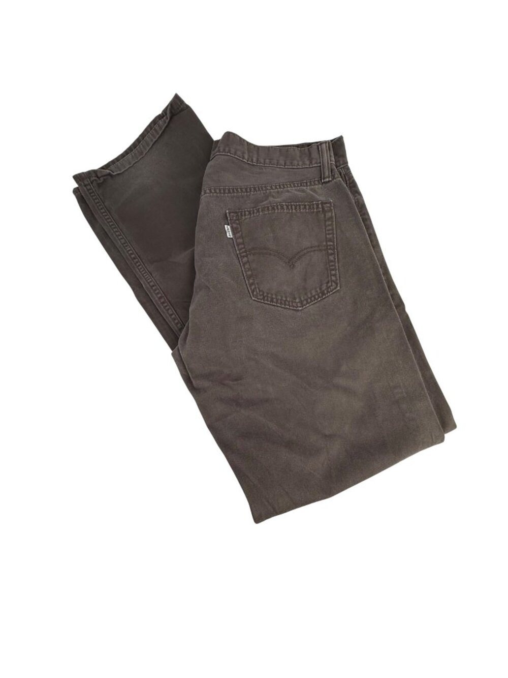 Men's Levi's Brown Straight-Leg Size 34 x 34